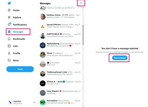 How to DM on Twitter .